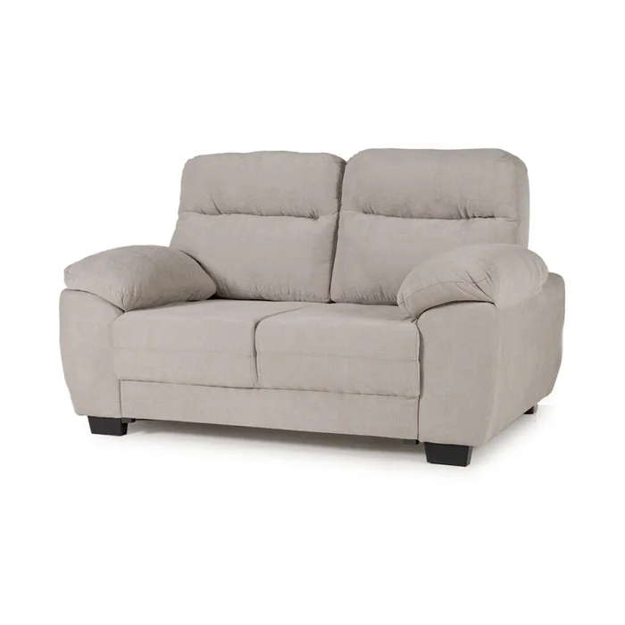 Sofá Serena (Outlet) - Tela Microfibra - 2 cuerpos - Berlin 05 (Ceniza) en Gris - Sillones y sofás, Uruguay | Nyr