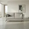Sofá Capri - Tela Microfibra - 2 cuerpos - Kruger 06-155 (Ceniza) en Gris - Sillones y sofás, Uruguay | NYR, vista 2 de 5