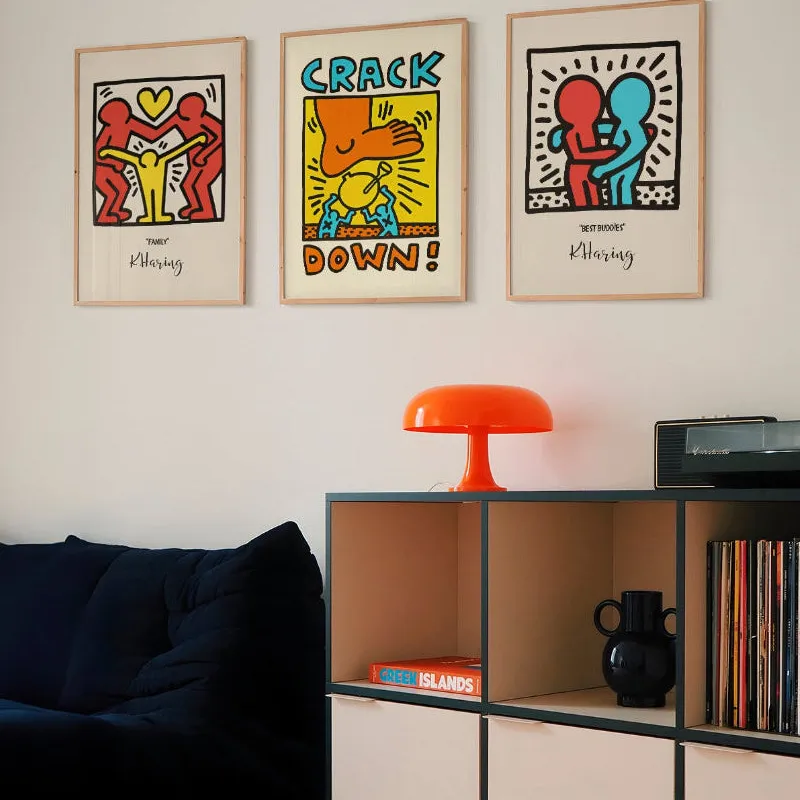 Keith Haring en Multicolor - Láminas, Uruguay | La Cuadrería