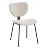 Silla De Comedor Metal-y-tela Natural-beige Hibisco en Beige - Sillas, Uruguay | Divino, vista 2 de 5