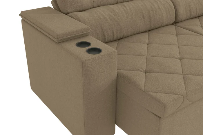 Sofa Otto 260CM - Retractil/Reclinable en Beige - Sillones y sofás, Uruguay | Balton, vista 27