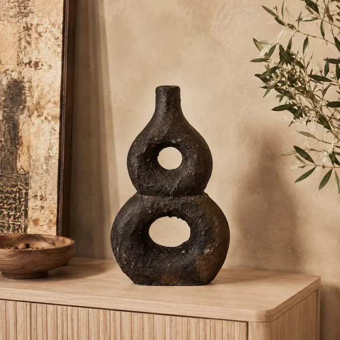 Jarrón Arcana en Marrón - Decoración, Uruguay | Camino a Casa