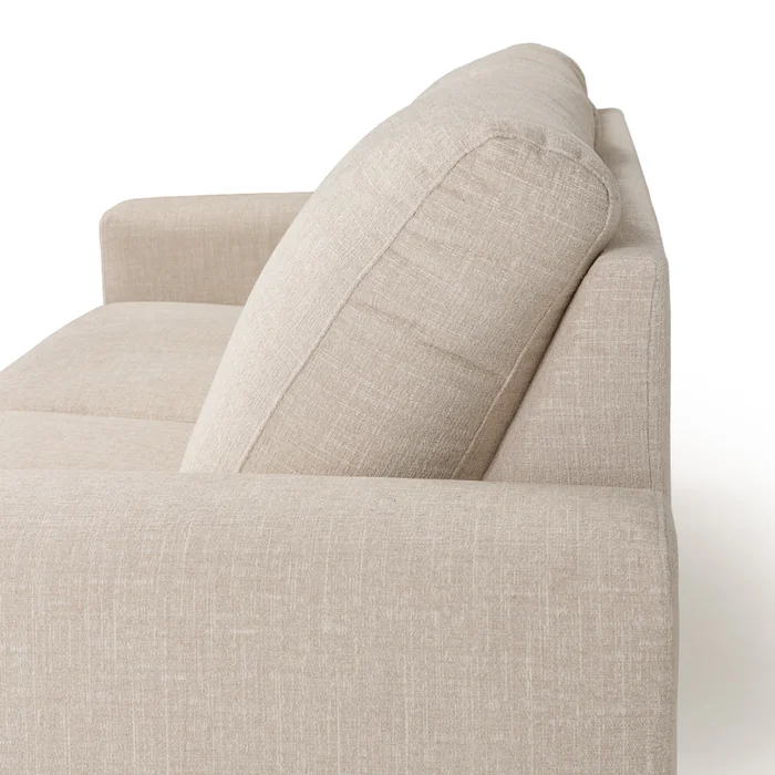 Sofá Juno - Tela Aquaclean - 2 cuerpos - A fabricar en Beige - Sillones y sofás, Uruguay | Nyr, vista 6