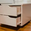 Cama Madera Maciza Con Cajones - 1 plaza - Línea Onix - Blanco - Dormitorio, Uruguay | Ecowood, vista 3 de 5