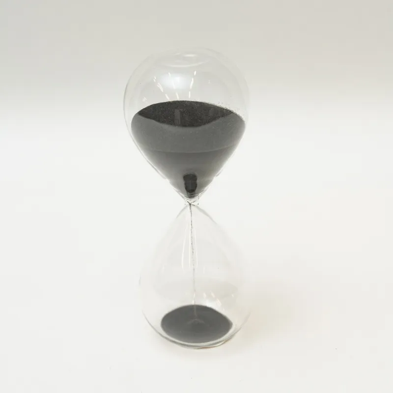 Reloj De Arena - Negro en Negro - Decoración, Uruguay | Indian
