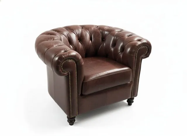 Poltrona Chester Lawrens Dark Wine en Rojo - Butacas, banquetas y puffs, Uruguay | New York Home