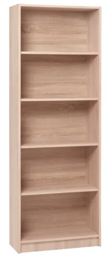 Librería HORSENS 5 estantes color roble en Madera natural - Bibliotecas, Uruguay | JYSK