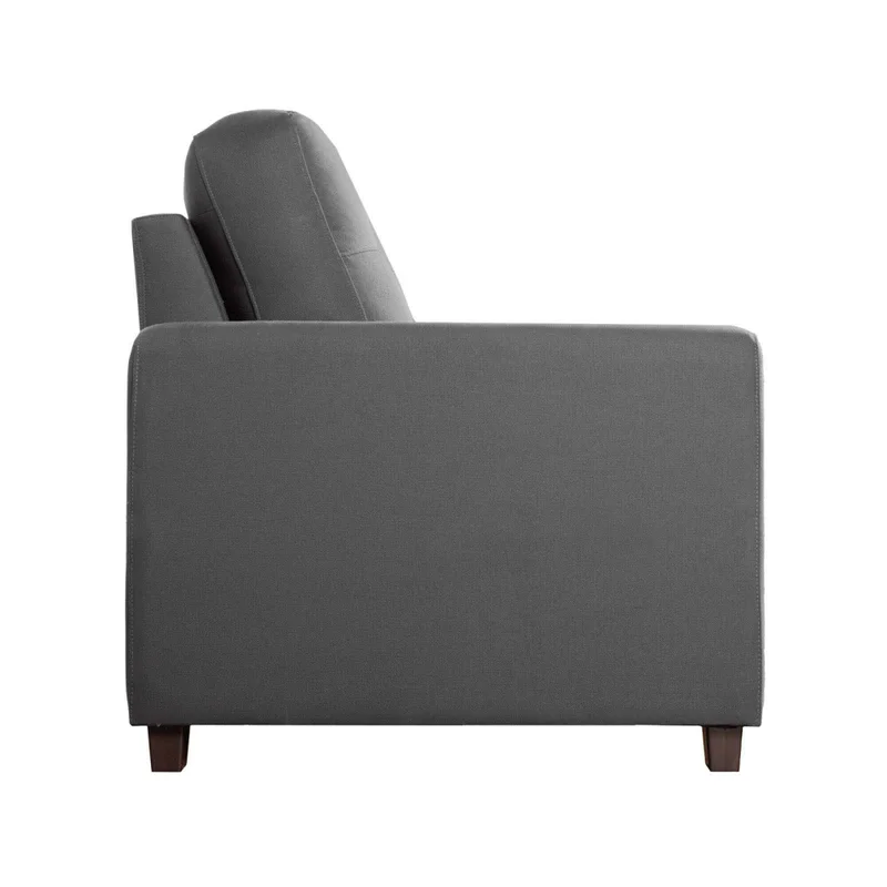 Sillón 2 Cuerpos Tela Gris Piria Gris Osc en Gris - Sillones y sofás, Uruguay | Divino, vista 5