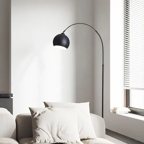 LUMINARIA ACHILLE BLACK - Lámparas de pie, Uruguay | Berlina Store