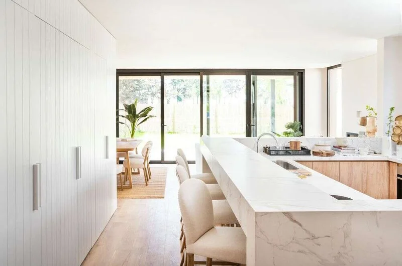 SILLA DE BAR RALPH - LINO en Beige - Sillas, Uruguay | La Iberica, vista 4