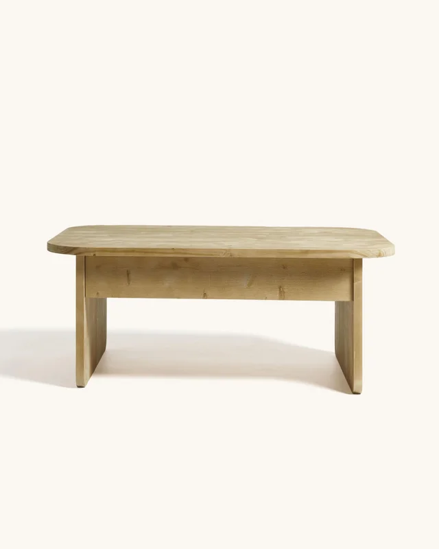 Mesa de centro elevable Palmira en Madera natural - Mesas de living, Uruguay | Tree House Deco, vista 4