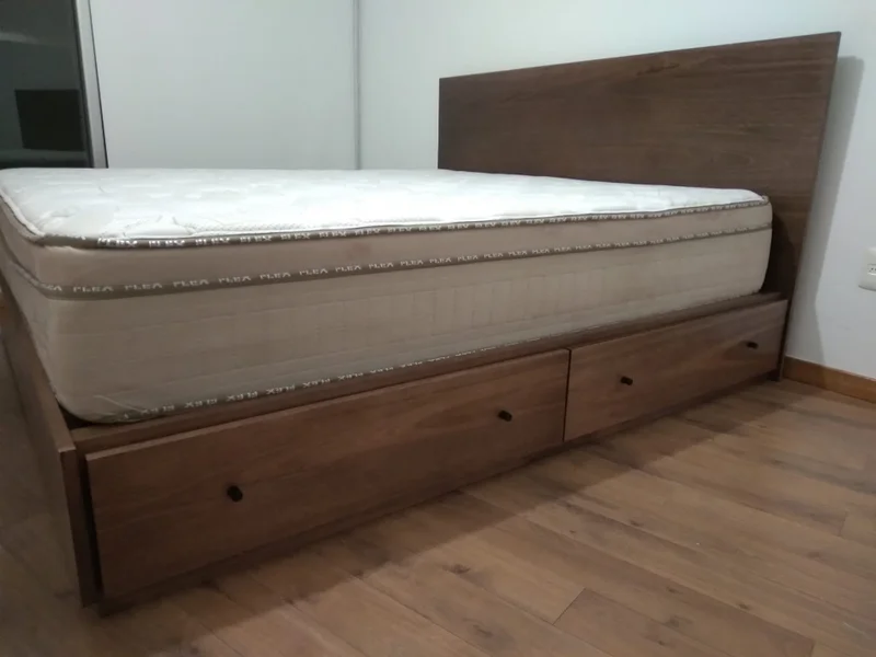 Cama Melania en Madera natural - Dormitorio, Uruguay | Tree House Deco, vista 6