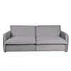 Sofá Cama 3 Cuerpos Tela Gris Verona en Gris - Sillones y sofás, Uruguay | Divino, vista 5 de 10