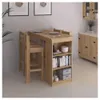 Desayunador 4 Bancos Cocina Comedor Madera - Natural en Madera natural - Mesas de comedor, Uruguay | Ecowood, vista 2 de 4