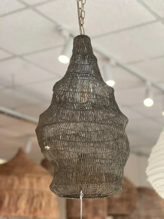 Lampara colgante alambre cobre en Chica - Lámparas colgantes, Uruguay | FMB