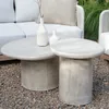 MESA CEMENTO ORGANICA WEATHERED en Gris - Muebles para el exterior, Uruguay | Masinfinito Casa, vista 3 de 3