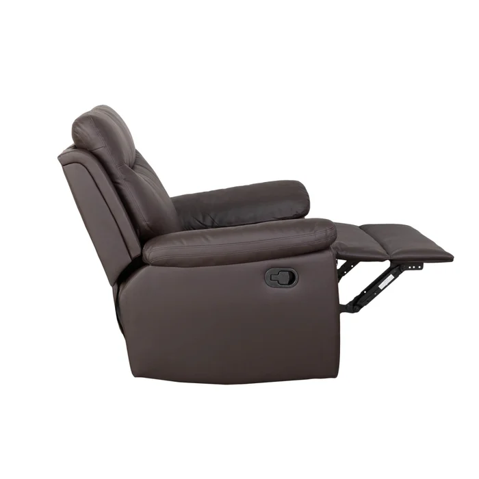 Recliner 1 Cuerpo Simil-cuero Marron Lexus en Marrón - Sillones y sofás, Uruguay | Divino, vista 5