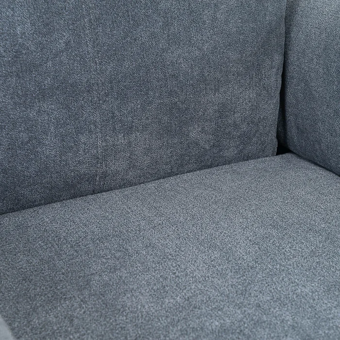 Sofá Reclinable Elétrico 1 Cuerpo Tela Gris Homero en Gris - Sillones y sofás, Uruguay | Divino, vista 6