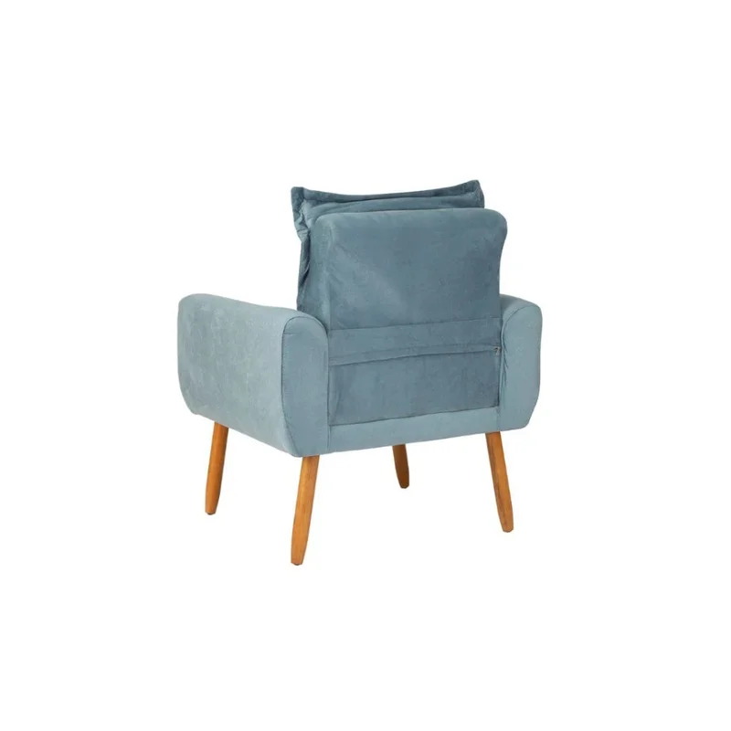 Sofa Sillon Poltrona 1 Cuerpo Dakar - Azul en Azul - Sillones y sofás, Uruguay | Ecowood, vista 4
