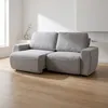 Sofá Adan (Retráctil) - Tela Microfibra - 2 módulos - 12073 (Greige) en Beige - Sillones y sofás, Uruguay | NYR, vista 2 de 7