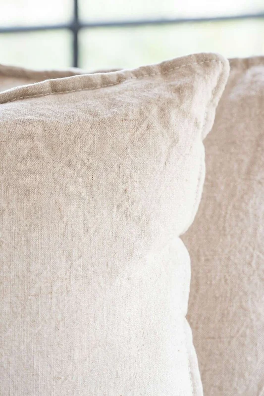 ALMOHADON PAZ - LINO BEIGE - 70 X 43 en Beige - Textiles, Uruguay | La Iberica, vista 3