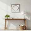 ESPEJO DISEÑO FLOR 40X40CM PATINA BLANCO MADERA en Blanco - Espejos, Uruguay | Decohogar, vista 3 de 3