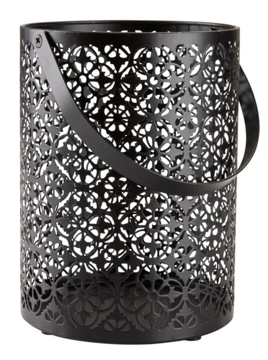 Portavelas HEIMIR Ø15xH20 cm negro en Negro - Velas y Portavelas, Uruguay | JYSK