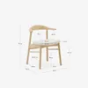Silla desenfundable Timons de madera maciza de roble con acabado natural FSC Mix Credit en Madera natural - Sillas, Uruguay | Kavehome, vista 8 de 8