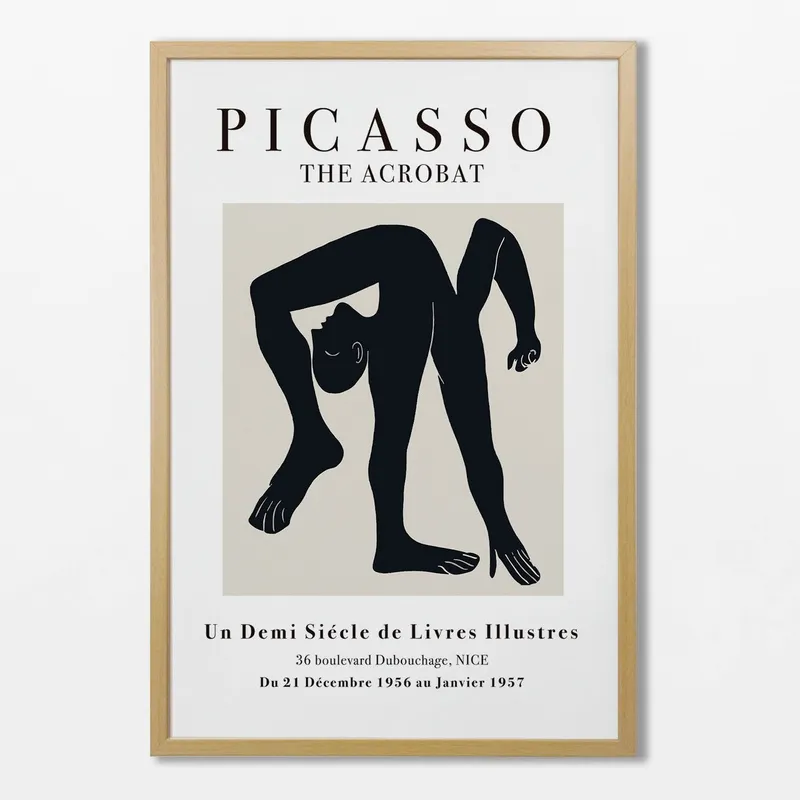 Picasso - El acrobata - Láminas, Uruguay | La Cuadrería
