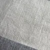 MANTEL RAYAS GRUESAS GRIS OSCURO Y BLANCO en Multicolor - Textiles, Uruguay | Sentido Jose Ignacio, vista 2 de 3