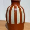 Botella mitad rayas terracota - Jarrones, Uruguay | FMB, vista 3 de 3
