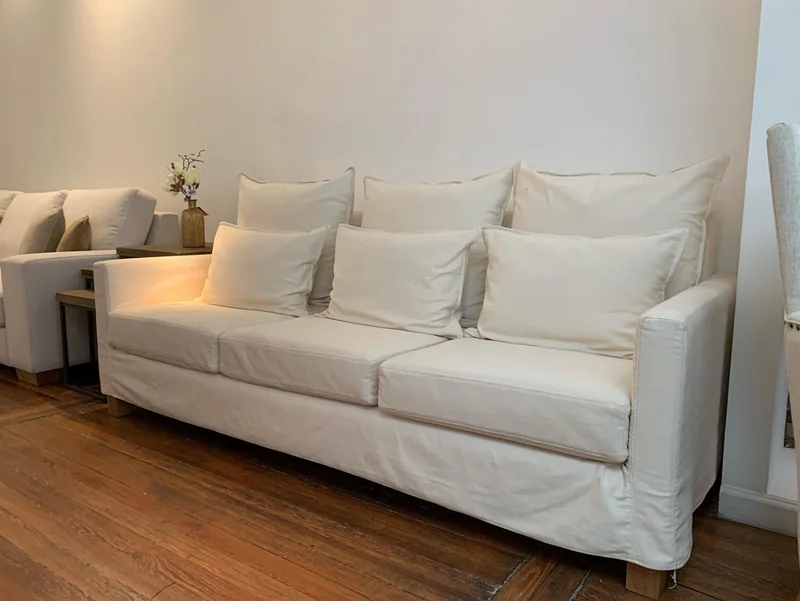 Sofa Berlin Enfundado en Blanco - Sillones y sofás, Uruguay | Marvic, vista 3
