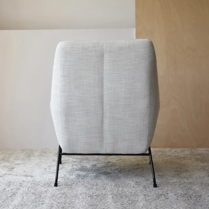 Poltrona VESTA GRIS en Gris - Butacas, banquetas y puffs, Uruguay | Viasono, vista 2