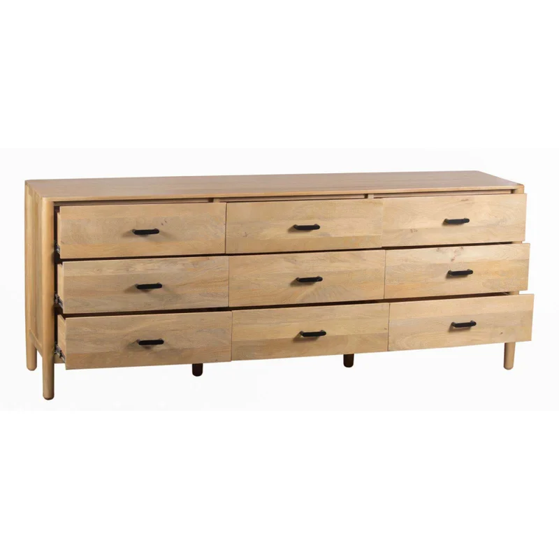 Comoda Madera-de-mango Natural-beige Woodside en Madera natural - Cómodas, Uruguay | Divino, vista 4