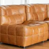 BUTACA COLUMBIA - CUERO ITALIANO CARAMELO en Marrón - Sillones y sofás, Uruguay | La Iberica, vista 7 de 40