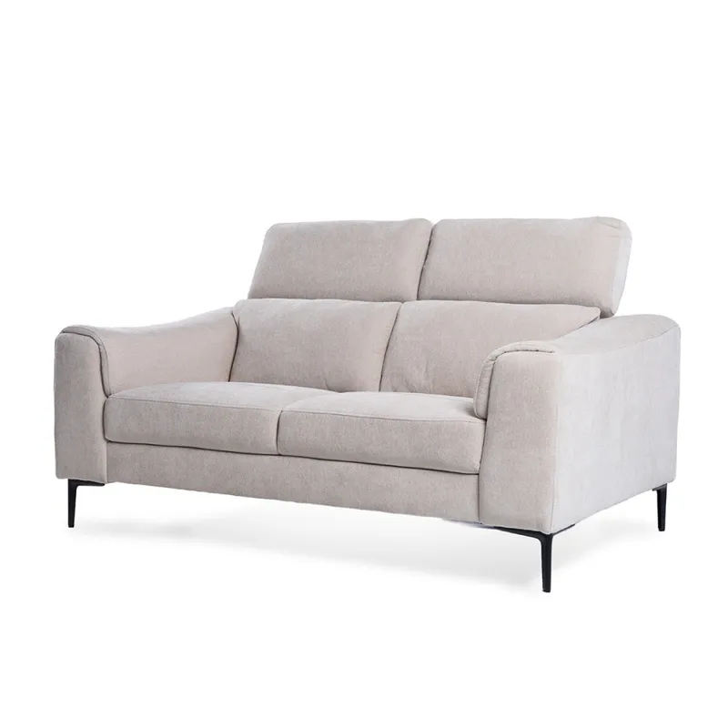 Sofá Hashtag - Tela Microfibra - 2 cuerpos - 6686-4 Beige en Beige - Sillones y sofás, Uruguay | NYR