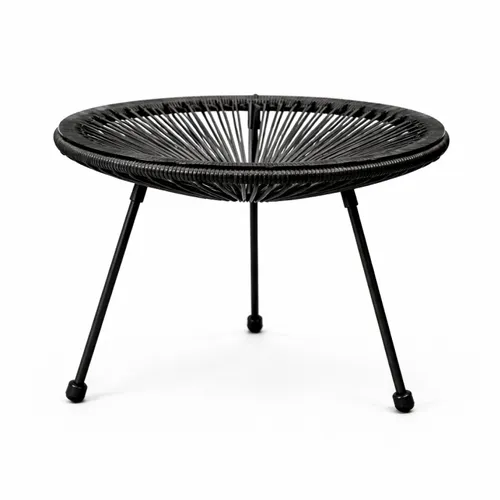 Mesa Living Acapulco - Negro en Negro, Uruguay | Indian