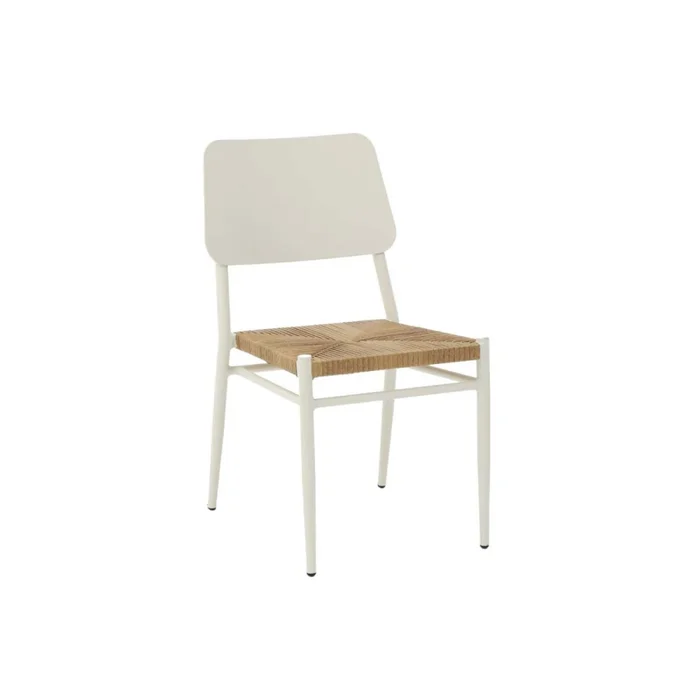 Silla Comedor Ext. Aluminio Blanco Hawai en Blanco - Muebles para el exterior, Uruguay | Divino, vista 2