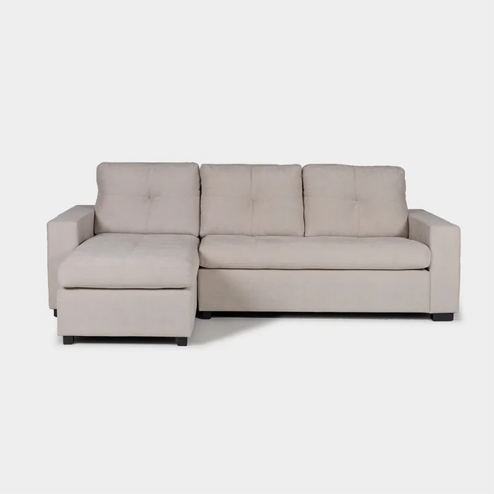 Rinconera Sensa - Tela Microfibra - Chaise izquierdo - TC 1010 (Beige) en Beige - Sillones y sofás, Uruguay | Nyr, vista 2