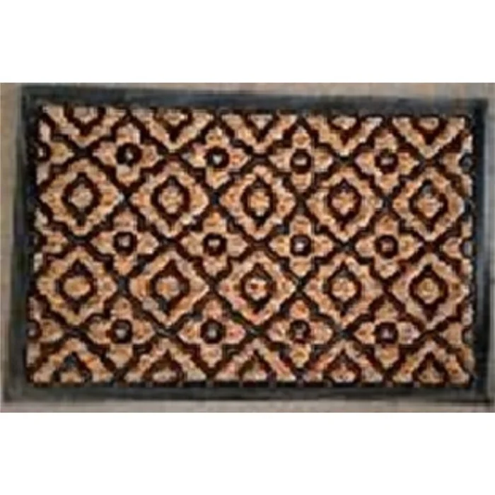 FELPUDO COCO/GOMA 40X60CM H.1CM TRAMA FLOR en Multicolor - Textiles, Uruguay | Decohogar, vista 2