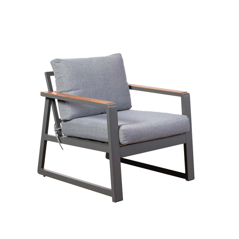 Set De Living Aluminio Gris Tenerife en Gris - Muebles para el exterior, Uruguay | Divino, vista 3