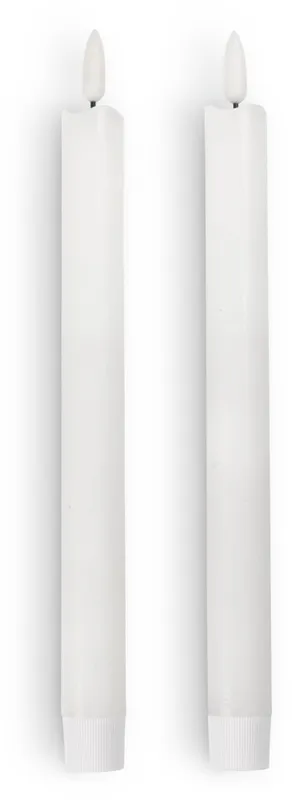 Vela candelabro LED ESBEN A25cm 2 uds en Blanco - Velas y Portavelas, Uruguay | JYSK