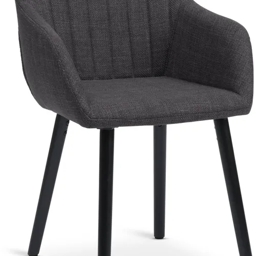 Silla de comedor ADSLEV tela gris antracita en Gris - Sillas, Uruguay | JYSK