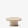 Mesa de centro Aiguablava de cemento - beige Ø 66 cm en Beige - Mesas de living, Uruguay | Kavehome, vista 1 de 8