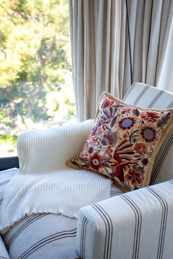 Almohadón ZAL crudo en Multicolor - Textiles, Uruguay | Almohadones ZAL, vista 2