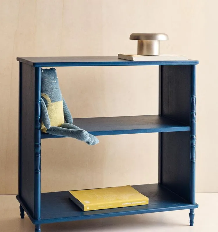 MESITA MADERA FRESNO en Azul - Mesas de luz, Uruguay | Zara Home