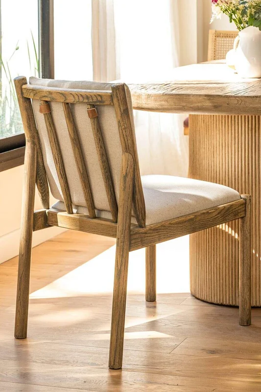 SILLA SAN FRANCISCO - FRESNO Y LINO en Beige - Sillas, Uruguay | La Iberica, vista 10