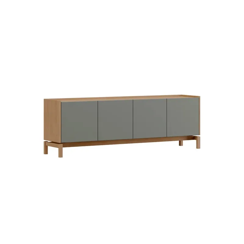 RACK BARCELONA 2 PUERTAS 2 CAJONES 2153 VZ - Muebles para TV, Uruguay | Rosas Hermanos