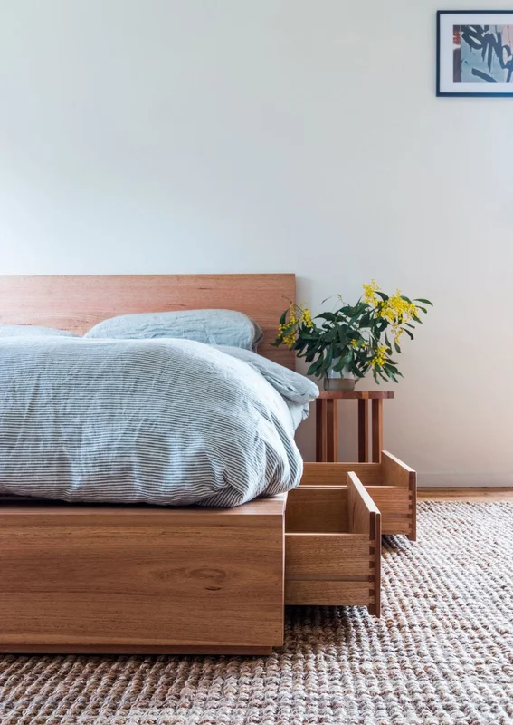 Cama Cumana en Madera natural - Dormitorio, Uruguay | Treehouse Deco, vista 3