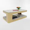 MESA DE CENTRO NUBE DUO Blanco Medium - Mesas de comedor, Uruguay | Viasono, vista 2 de 3